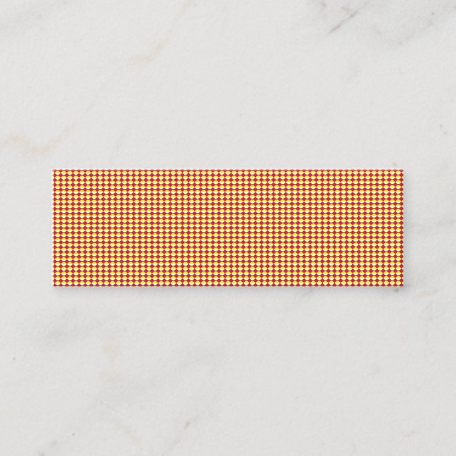 Modern Geometric Corporate Pattern Loyalty Card (Front)