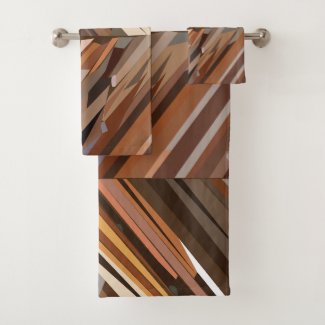 Modern Geometric Diamond Wood Background Pattern
