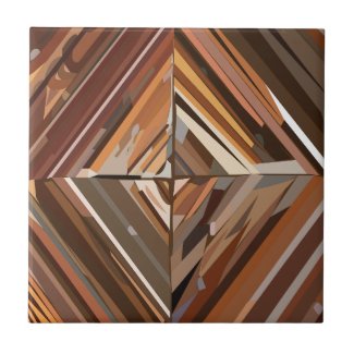 Modern Geometric Diamond Wood Background Pattern