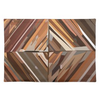 Modern Geometric Diamond Wood Background Pattern