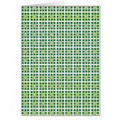 Modern geometric green Forest squares pattern (Front)