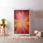 Modern Geometric Hexagon Pattern #6 Fabric