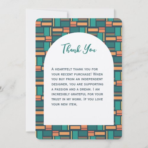 Modern Geometric Invitation