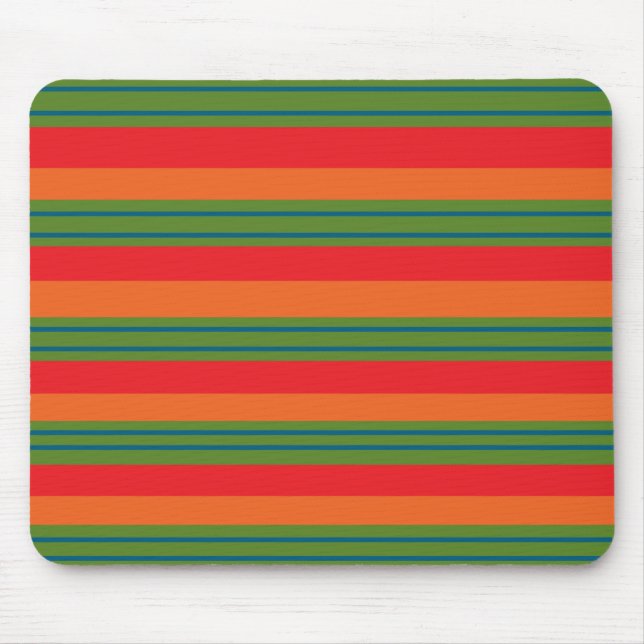 modern geometric line pattern mouse pad (Front)