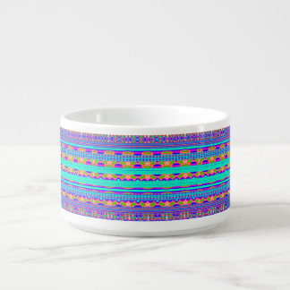 Modern Geometric Pastel Vintage Bowl