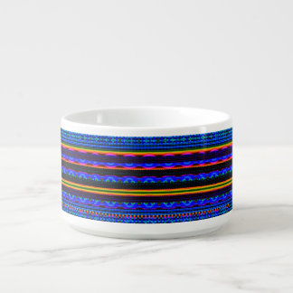 Modern Geometric Pastel Vintage Bowl