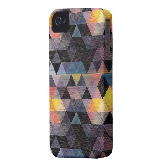 modern geometric patter - iPhone Case-Mate iPhone Case (Back Left)