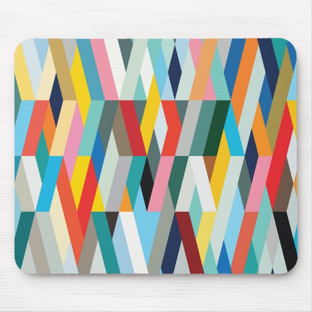 Modern Geometric Pattern-1 Mousepad (Front)