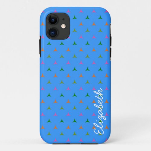 Modern Geometric Pattern iPhone 11 Case