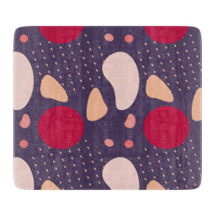 Modern Geometric Pattern Cutting Board