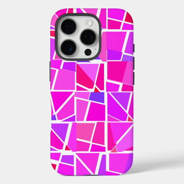 Modern Geometric Pattern Design Case-Mate iPhone Case (Back)