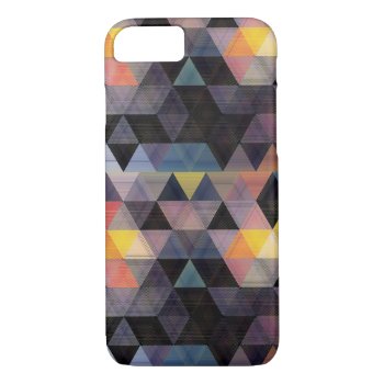 Modern Geometric Pattern Iphone 7 Case by ConstanceJudes at Zazzle