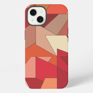 Modern Geometric Pattern iPhone 13 Case