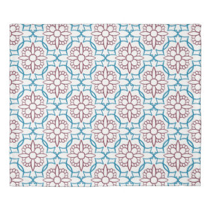 Modern Geometric Pattern King Size Duvet Cover 