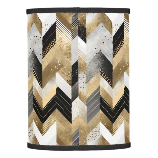 Modern Geometric Pattern Lamp Shade (Back)