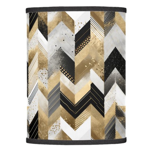 Modern Geometric Pattern Lamp Shade (Front)