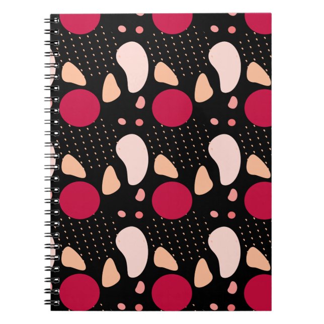 Modern geometric pattern. notebook (Front)