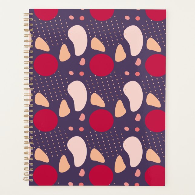 Modern geometric pattern. planner (Front)