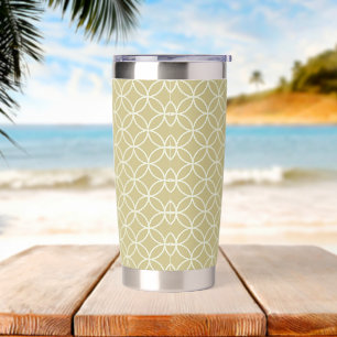 Modern Geometric Pattern Tumbler – Stylish