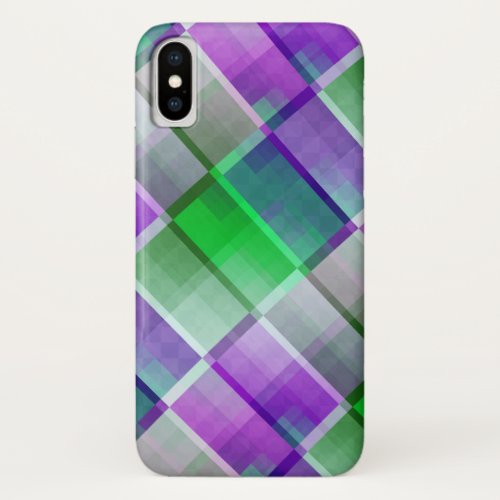 Modern Geometric Patterns iPhone X Case