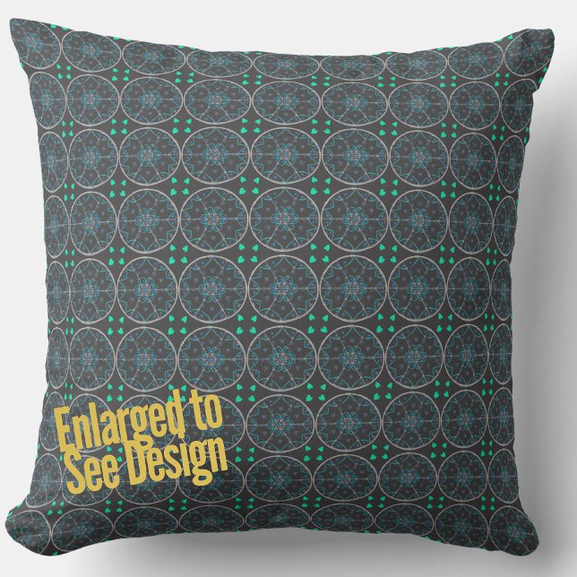 Modern Geometric Pillow: Elevate Your Cozy Spaces Throw Pillow (Creator Uploaded)