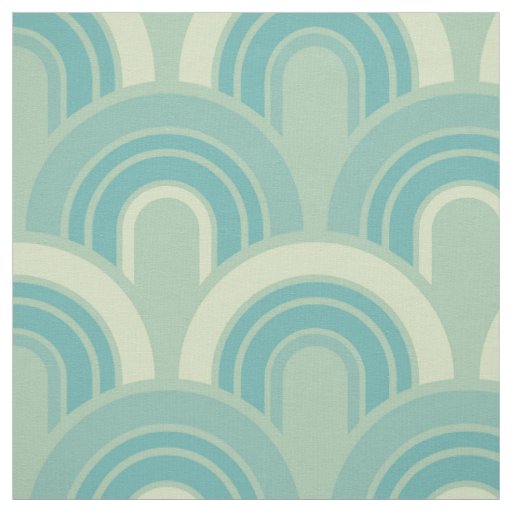 Modern Geometric Retro Fifties Pattern #5 Fabric