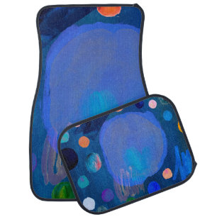 Modern geometric seamless pattern car floor mat