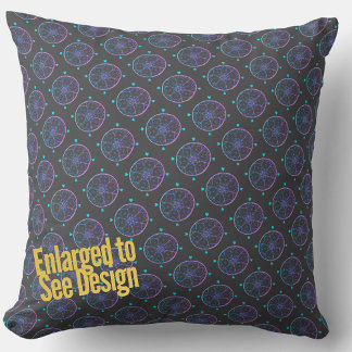 Modern Geometric Slant Design: Your Classy Spaces Throw Pillow
