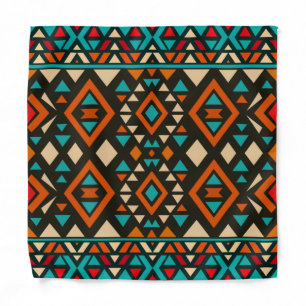 Modern Geometric Southwest Style  Bandana