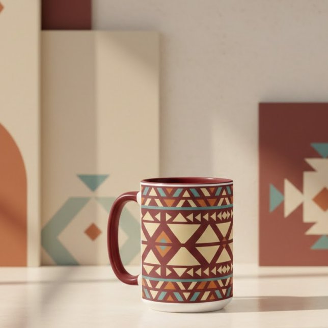 Modern Geometric Southwest Style Mug (Creator Uploaded)