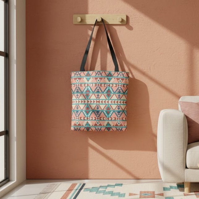 Modern Geometric Southwest Style  Tote Bag (Creator Uploaded)