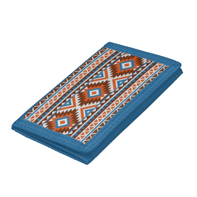 Modern Geometric Southwest Style  Trifold Wallet (Bottom)