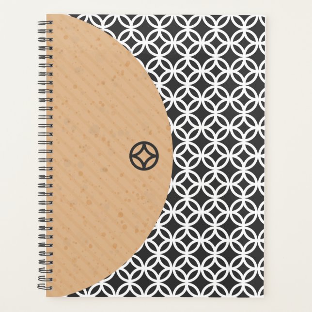 Modern Geometric Style Planner (Front)