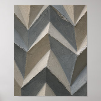 Modern Geometric Wall Art | Neutral Gray Beige