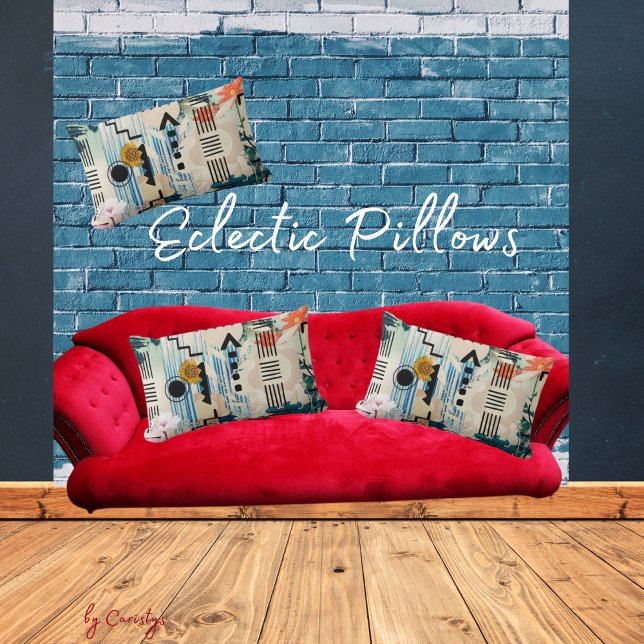 Modern Geometrics  Lumbar Pillow (Creator Uploaded)