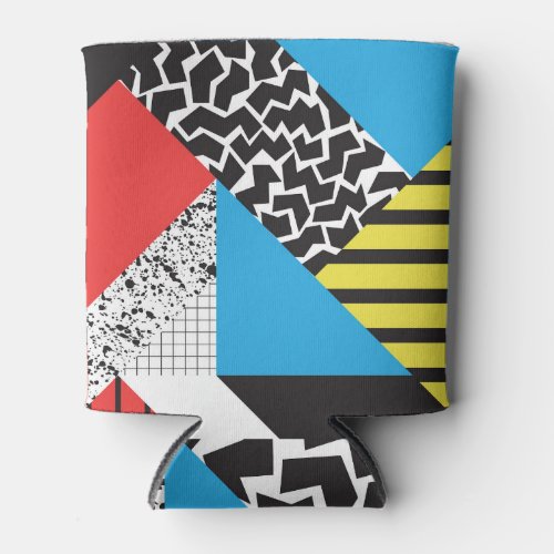Modern Geometry Abstract Seamless Style Can Cooler