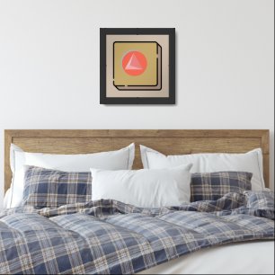 Modern Geometry: Abstract Wall Art with Geometric