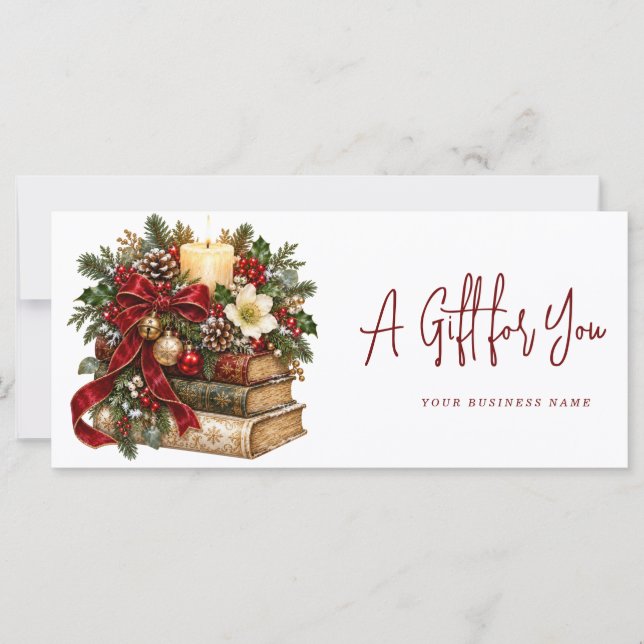 Modern Gift Certificate (Front)