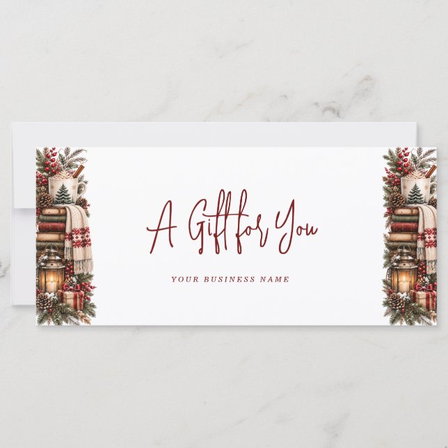 Modern Gift Certificate (Front)