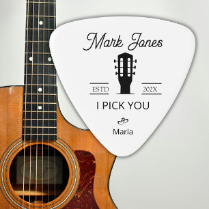 Modern Gifts for Husband Guitarist Musician Guitar Pick