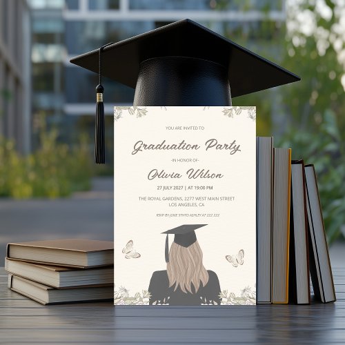Modern Girl Graduate Party