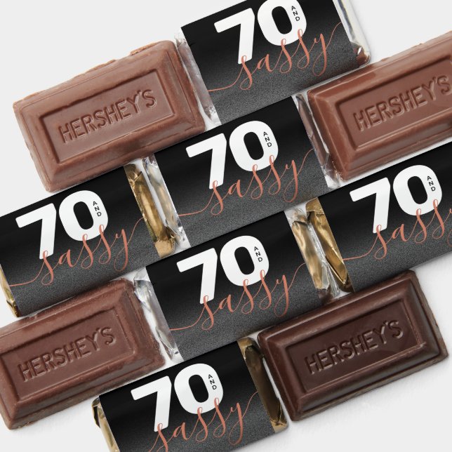 Modern Girly Copper 70 and Sassy Hershey's Miniatures (Assorted)