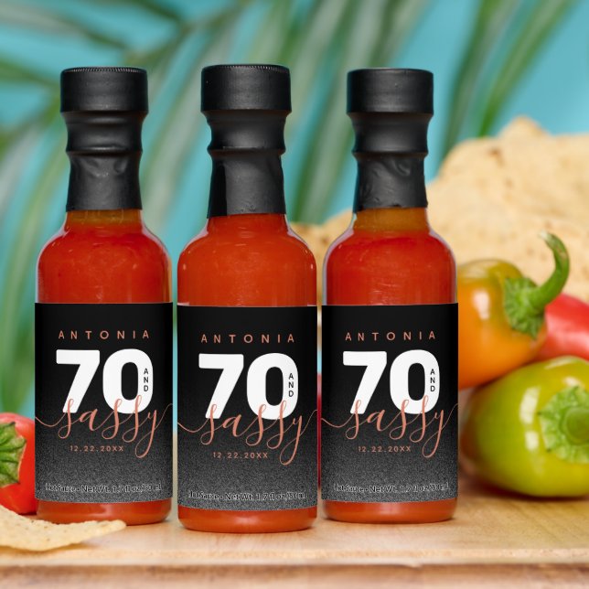 Modern Girly Copper 70 and Sassy Hot Sauces (Multi)