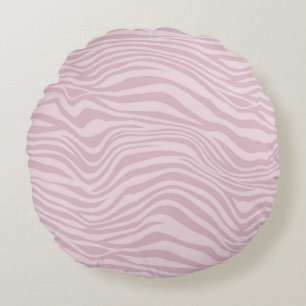 Modern Girly Design Round Pillow