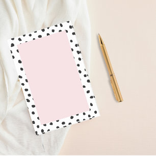 Modern Girly Pastel Pink With Personalized Name Post-it Notes