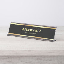 Template Desk Name Plates Zazzle