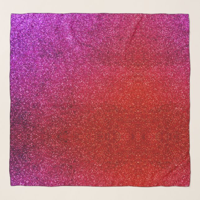 modern glitter background scarf (Front)
