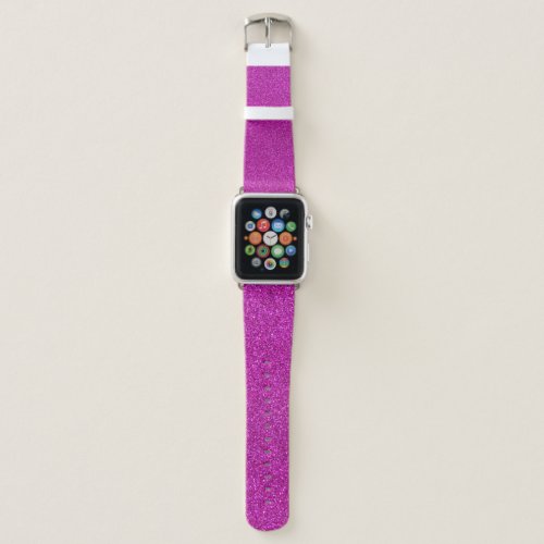 Modern Glitter Cute Kids Birthday Graduation Gift  Apple Watch Band