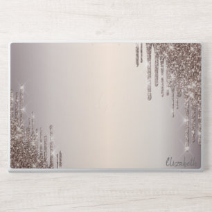 Modern Glitter Drips HP Laptop Skin