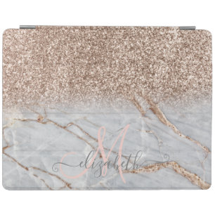 Modern Glitter Ombre Marble iPad Smart Cover